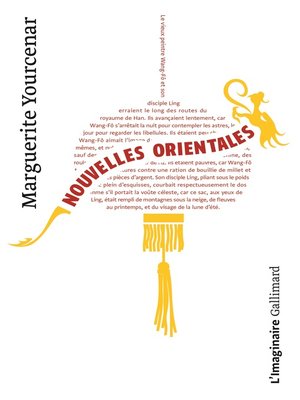 cover image of Nouvelles orientales